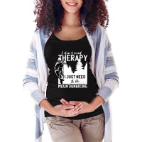 Mountainbike T Shirtmtb Mountain Bike Gift Men Therapy T Shirt Maternity Scoop Neck T-shirt | Artistshot