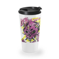 Techno Hardcore Gabber Ecstasy Satan Frenchcore Drum N Bass Tank Top Travel Mug | Artistshot