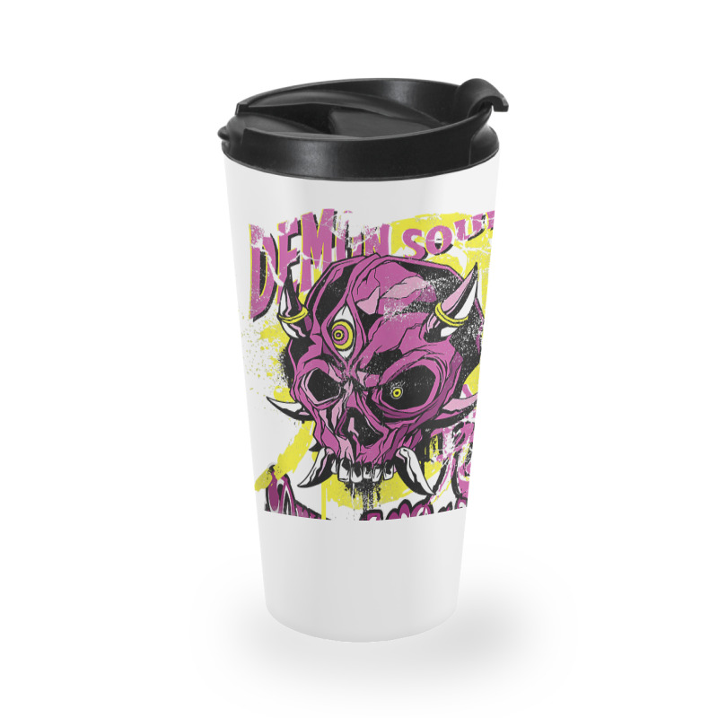 Techno Hardcore Gabber Ecstasy Satan Frenchcore Drum N Bass Tank Top Travel Mug | Artistshot