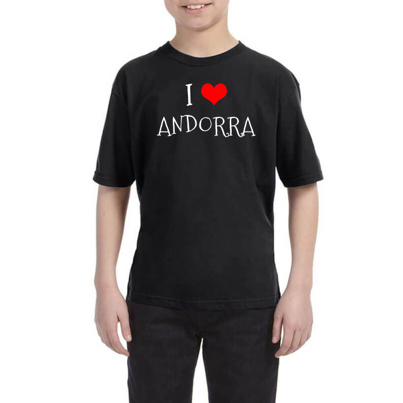 I Love Andorra Youth Tee by thanchashop | Artistshot