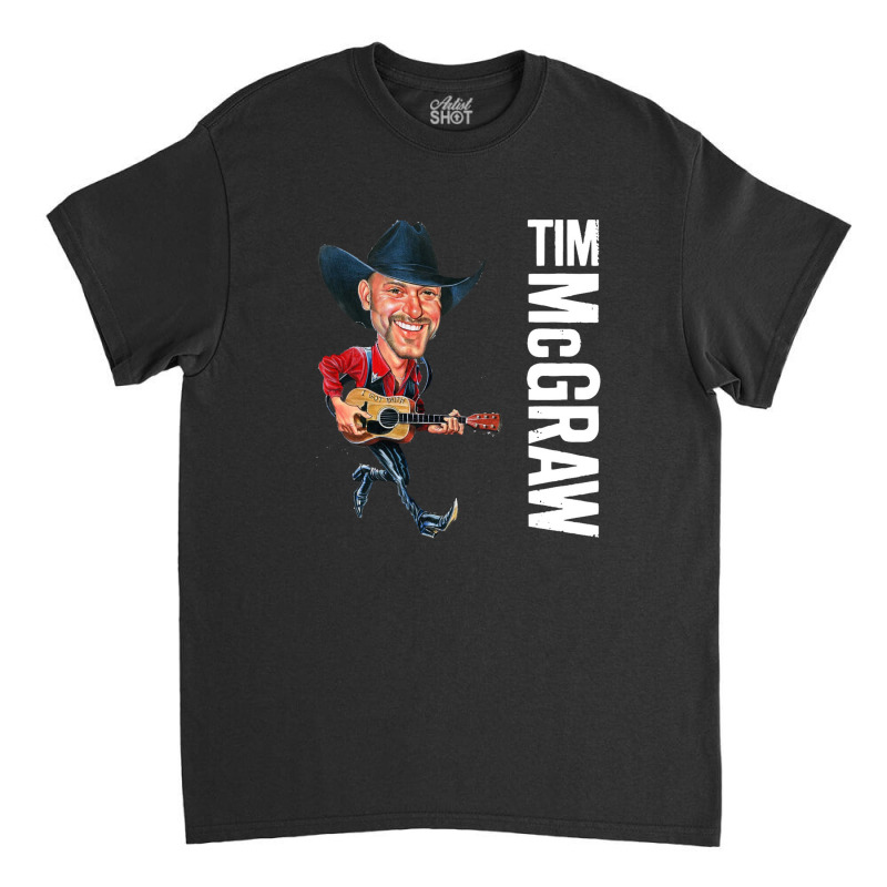 Tim Mcgraw Classic T-shirt by suwiikute | Artistshot