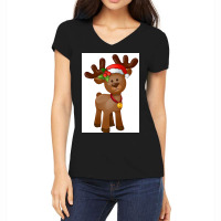 Rudolph The Red Nosed Reindeer Women's V-neck T-shirt | Artistshot