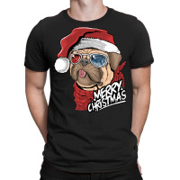 Pug Christmas Gifts T Shirtmerry Pugly Christmas T Shirt T-shirt | Artistshot