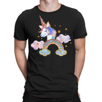 Rainbow Unicorns T Shirtrainbow Unicorn T Shirt (1) T-shirt | Artistshot