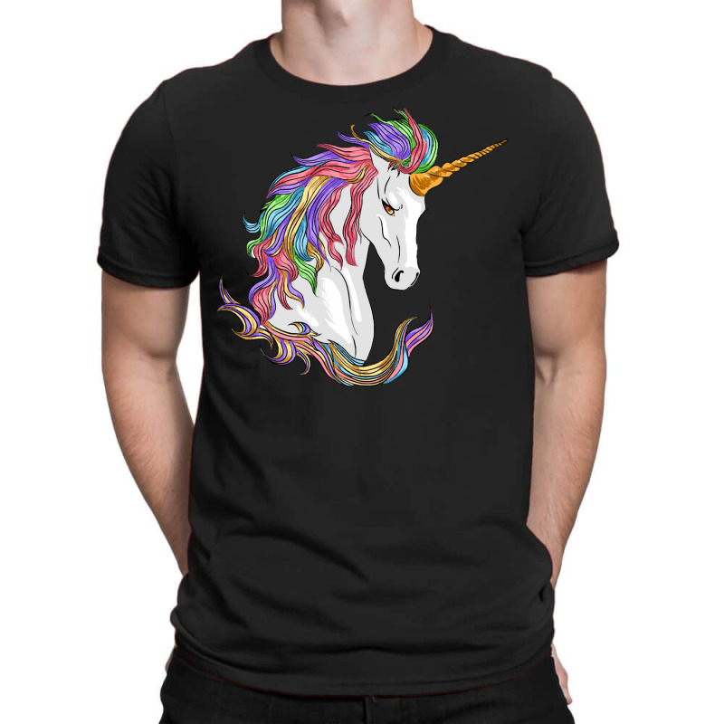 Rainbow Unicorns T Shirtrainbow Unicorn T Shirt (3) T-shirt | Artistshot