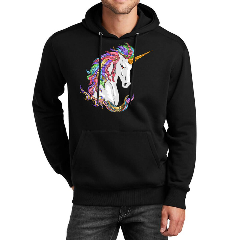 Rainbow Unicorns T Shirtrainbow Unicorn T Shirt (3) Unisex Hoodie | Artistshot