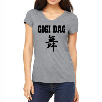 Gigi D Agostino Music Deejay Disco Classic Women's V-neck T-shirt | Artistshot