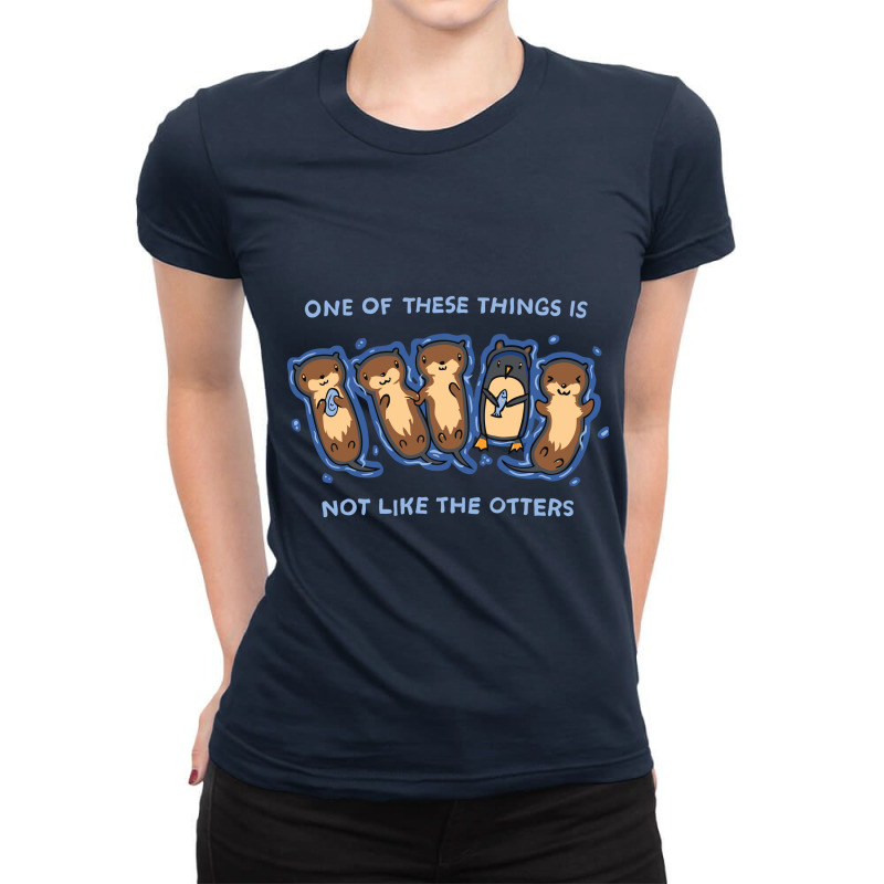 Not Like The Otters Classic Ladies Fitted T-shirt | Artistshot