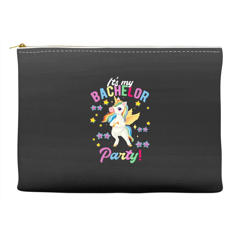 Girls Bachelor Party Unicorn Bachelorette Accessory Pouches | Artistshot