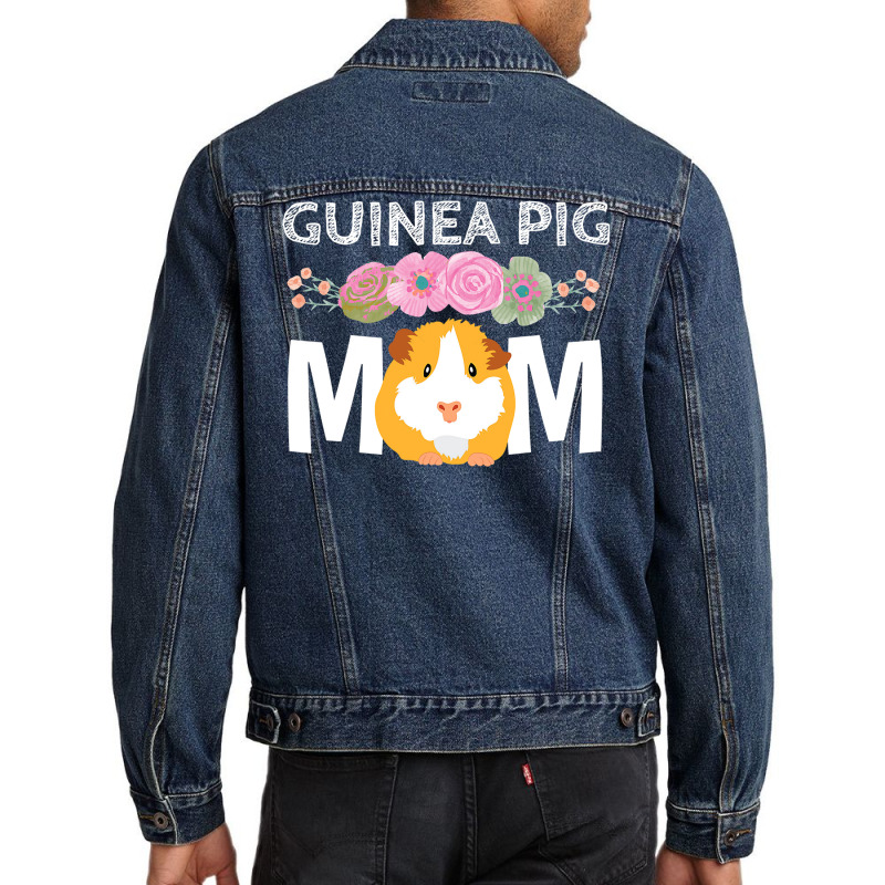 Guinea Pig Mom Shirt Cavy Women Girl Clothes Mother S Day Men Denim Jacket | Artistshot