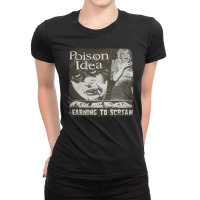 Poison Idea Learning To Scream Ladies Fitted T-shirt | Artistshot