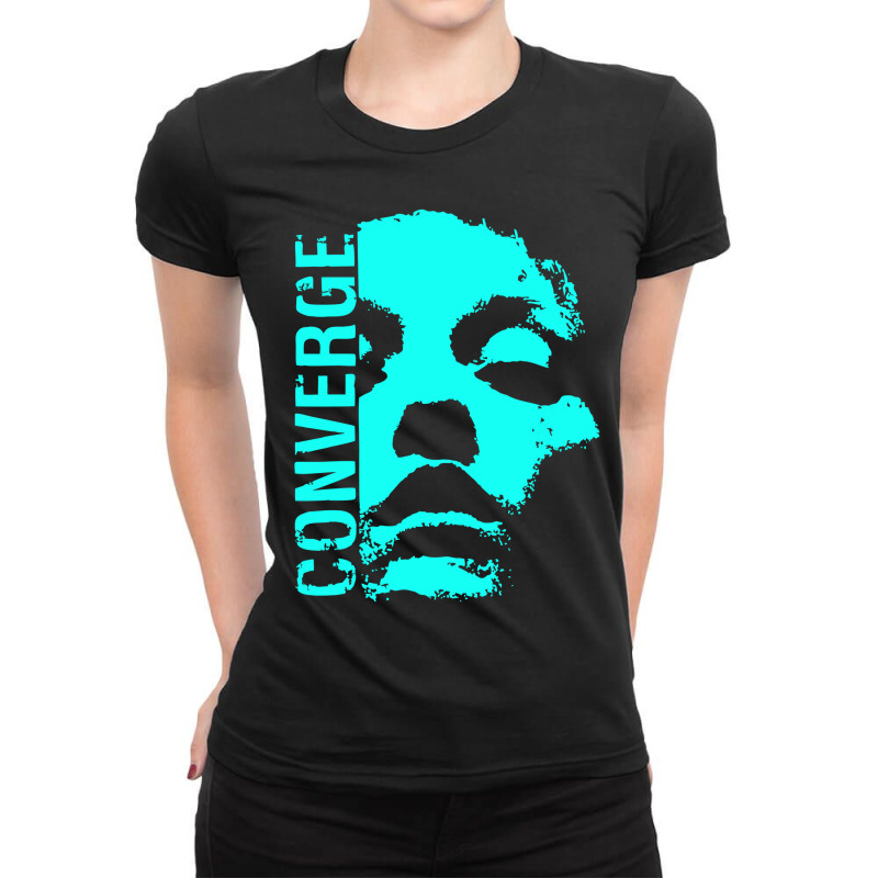 Converge 2, Converge T Shirt, Vintage 80s T Shirt, Ladies Fitted T-Shirt by Edwar66 Shop | Artistshot