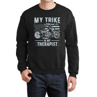 Triker Motorcycle Trikes Biker Crewneck Sweatshirt | Artistshot