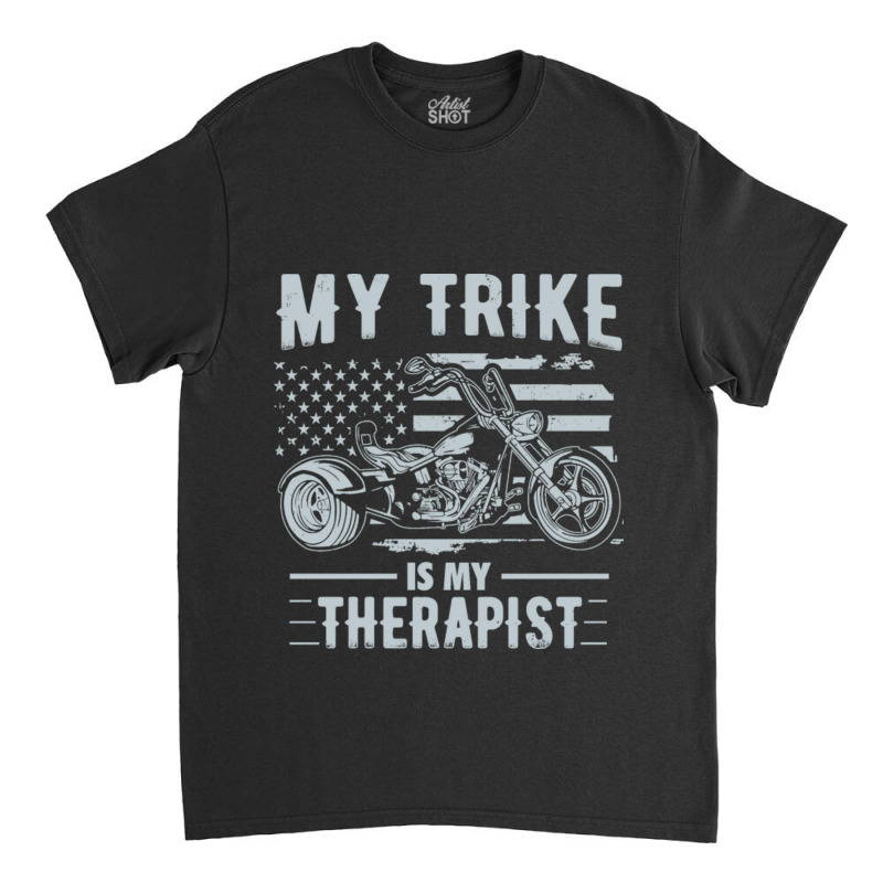 Triker Motorcycle Trikes Biker Classic T-shirt by moonlight2270 | Artistshot