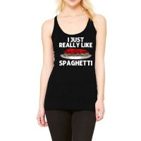 Funny Spaghetti For Men Women Italian Pasta Meatball Foodie T Shirt Racerback Tank | Artistshot