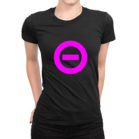 Type O N Funny Trend New Gifts Essensialegative Ladies Fitted T-shirt | Artistshot