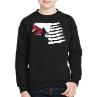 Nepal Soldier Salute Veteran Patriot T Shirt Youth Sweatshirt | Artistshot