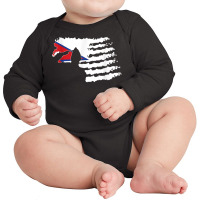 Nepal Soldier Salute Veteran Patriot T Shirt Long Sleeve Baby Bodysuit | Artistshot