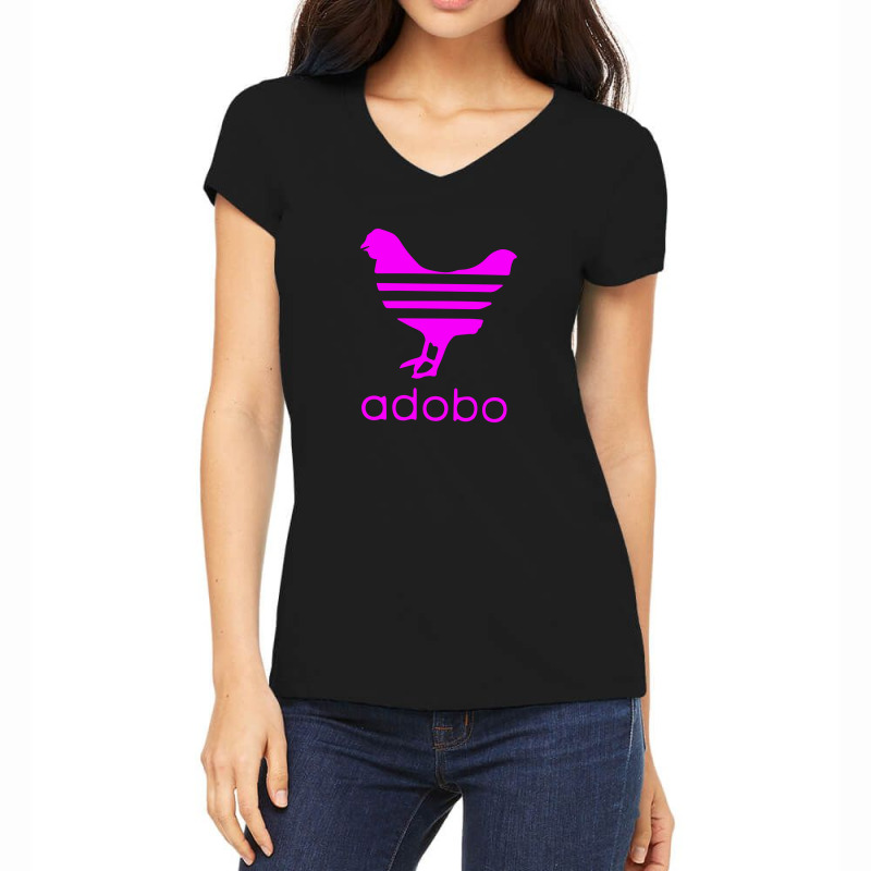 White Ad Funny Trend New Gifts Essensialobo Women's V-neck T-shirt | Artistshot