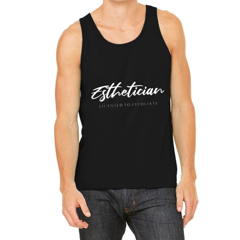 Womens Esthetician Skin Care Professional Tank Top | Artistshot