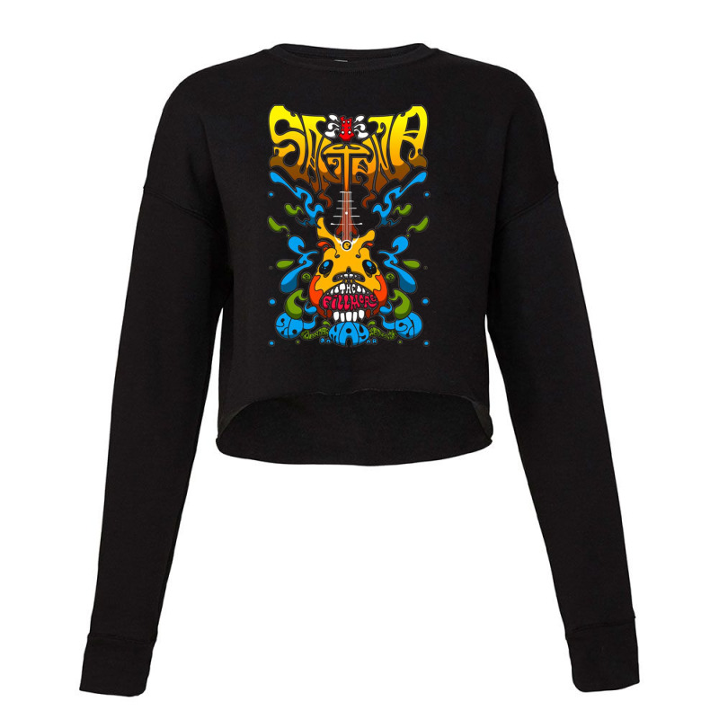 Carlos Legendary Guitarist Cropped Sweater by helgasa | Artistshot