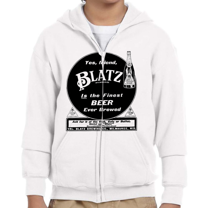 Bottle Drink Milkshake Youth Zipper Hoodie by tata harimurti | Artistshot