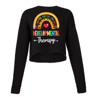 Rti Team T Developmental Therapist Early Intervention Sqaud Sweatshirt Cropped Sweater | Artistshot