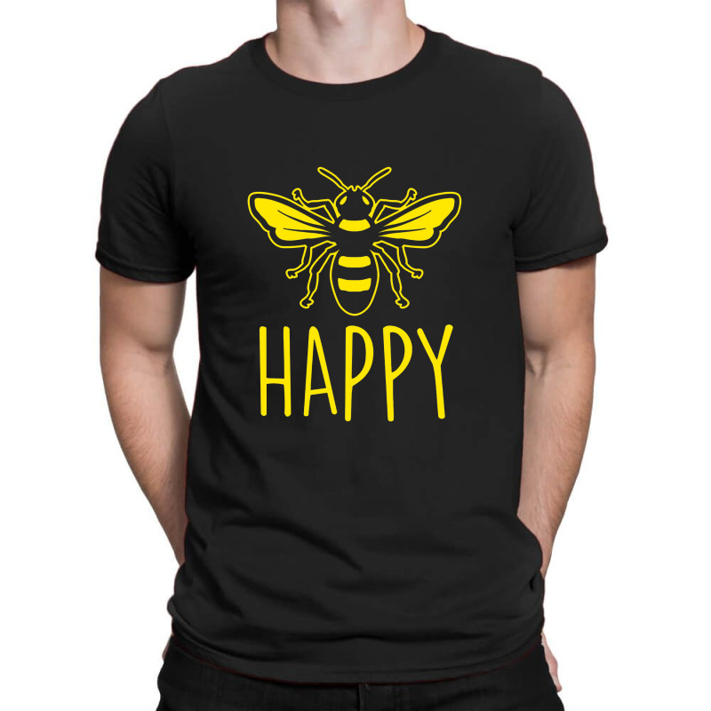 Bee Happy T-shirt | Artistshot