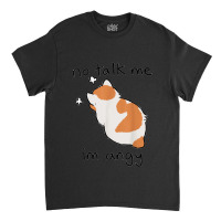 No Talk Me   I'm Angry Funny Cute Anime Cat Neko Lover T Shirt Classic T-shirt | Artistshot