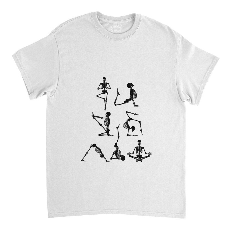 Yoga Of The Death Yoga Calacas Calavera Yoga Pose Skeleton T Shirt Cop Classic T-shirt | Artistshot