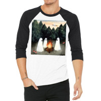 Phoebe Playing Bonfire 3/4 Sleeve Shirt | Artistshot