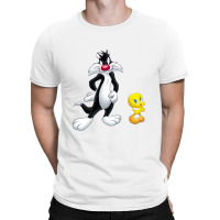 Tweety And Sylvester T-shirt | Artistshot