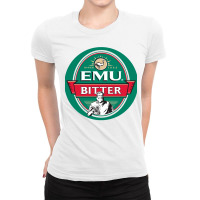 Emu Bitter Beer Local Beer Brewey Ladies Fitted T-shirt | Artistshot