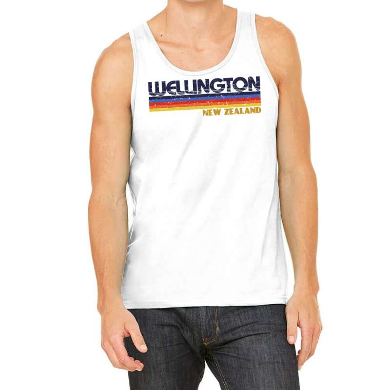 Wellington, New Zealand   Retro Vintage City Shirt T Shirt Tank Top | Artistshot