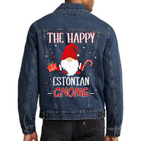 Womens Estonian Christmas Gnome Costume Matching Family V Neck T Shirt Men Denim Jacket | Artistshot