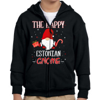 Womens Estonian Christmas Gnome Costume Matching Family V Neck T Shirt Youth Zipper Hoodie | Artistshot