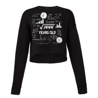 Birthday Square Root Math Problem Fun Calculation 38th T Shirt Cropped Sweater | Artistshot