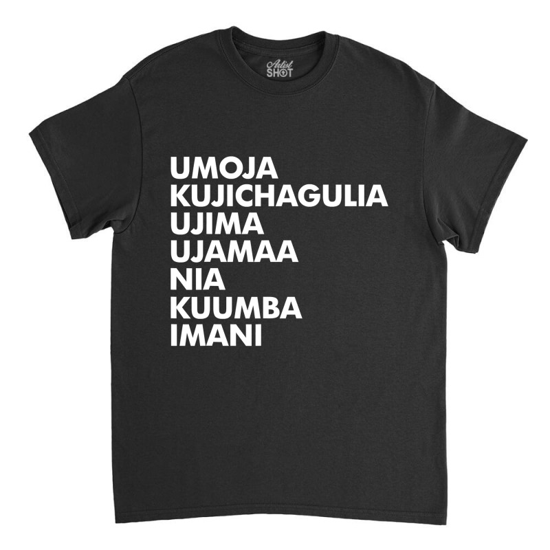 Kwanzaa ,  Seven Principles Classic T-shirt by trokeryth | Artistshot