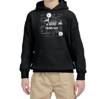 Birthday Square Root Math Problem Fun Calculation 40th T Shirt Youth Hoodie | Artistshot