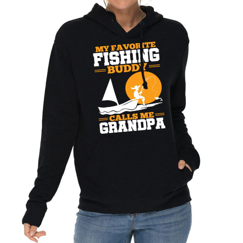 Fishing T  Shirt Funny Fisherman Grandpa Fathers Day Fish Fishing T  S Lightweight Hoodie | Artistshot