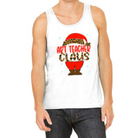 Art Teacher Claus Christmas Santa Hat Pajamas Matching Xmas T Shirt Tank Top | Artistshot