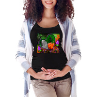 Halloween Heart Mouse Pad Maternity Scoop Neck T-shirt | Artistshot