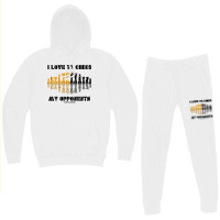 I Love To Check My Opponents Chess Set Pieces Geek Humor Premium T Shi Hoodie & Jogger Set | Artistshot