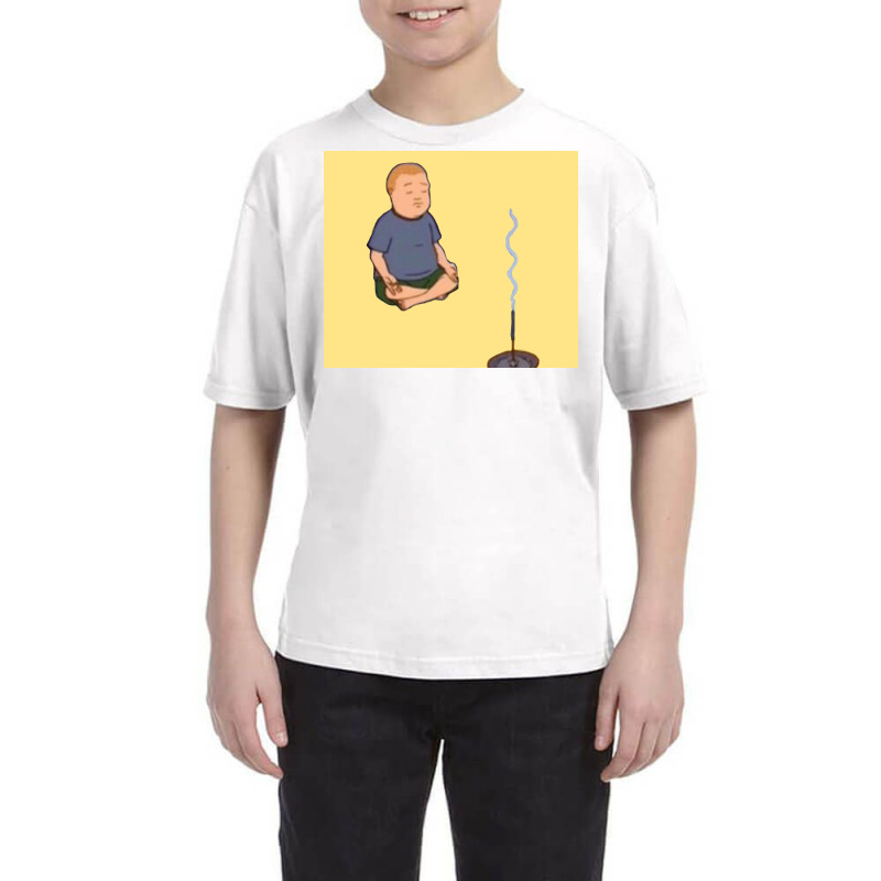 Bobby Meditating Youth Tee by Langolk | Artistshot