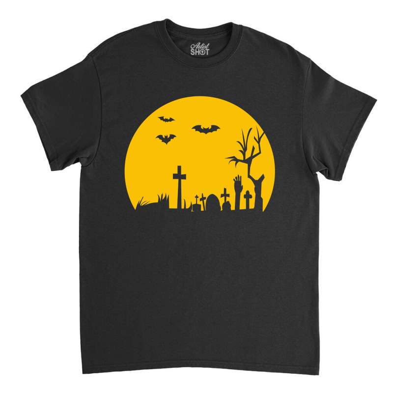 Halloween Night Horror Party Ghost Classic T-shirt | Artistshot