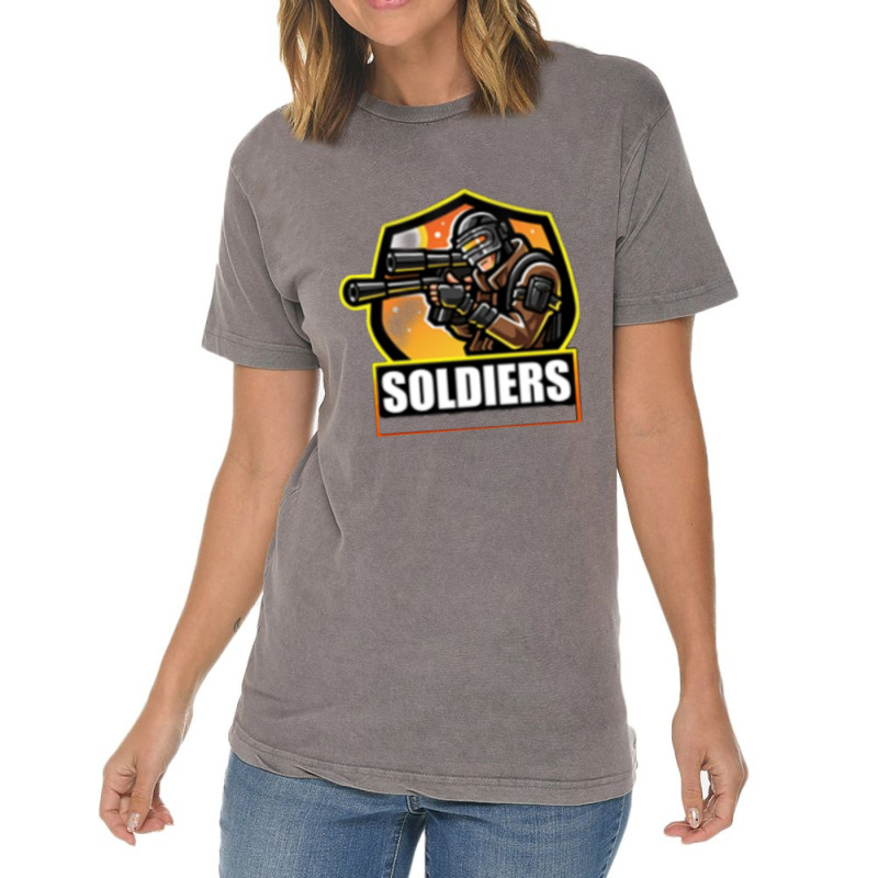 Soldiers, Vintage T-shirt | Artistshot