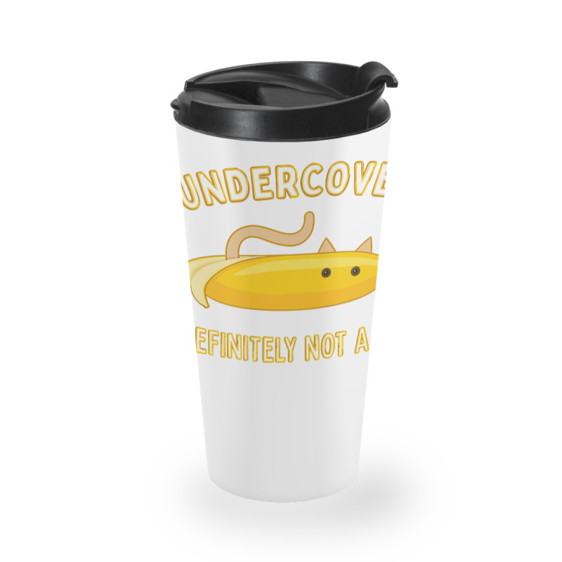 Undercover Definitely Not A Cat Funny Banana Lover Kitty Premium Travel Mug | Artistshot