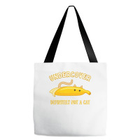 Undercover Definitely Not A Cat Funny Banana Lover Kitty Premium Tote Bags | Artistshot