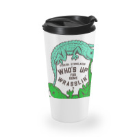 Up For Some Wrasslin' Funny Alligators Travel Mug | Artistshot