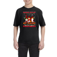 Hanging With My Art Teacher Gnomes Ugly Xmas Matching T Shirt Youth Tee | Artistshot